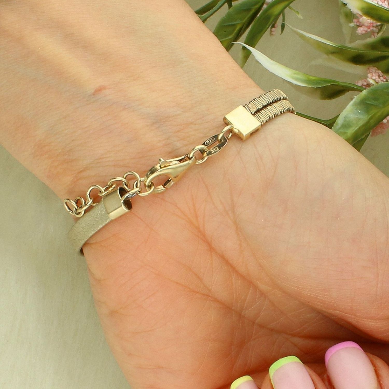 Bransoletka pozłacana damska Fope skóra srebro ✓Fope bransoletki ✓ Srebrne bransoletki w sklepie zegarki-diament.pl✓ Autoryzowany sklep✓ Kurier Gratis 24h✓ Gwarancja najniższej ceny✓ Grawer 0zł✓Zwrot 30 dni✓Negoc.jpg